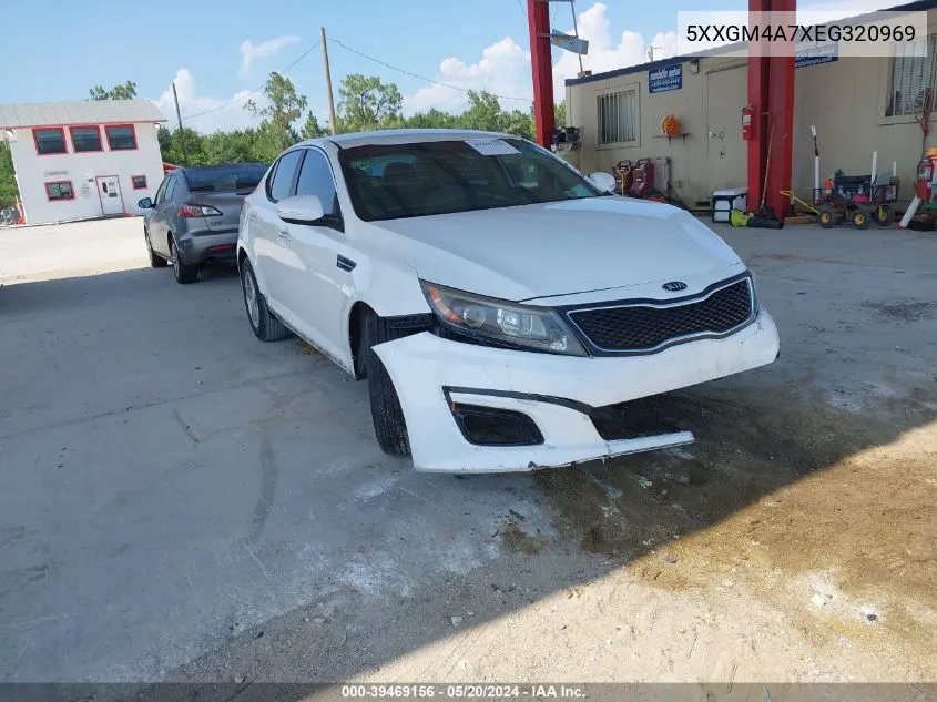 2014 Kia Optima Lx VIN: 5XXGM4A7XEG320969 Lot: 39469156