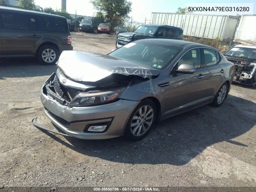 5XXGN4A79EG316280 2014 Kia Optima Ex