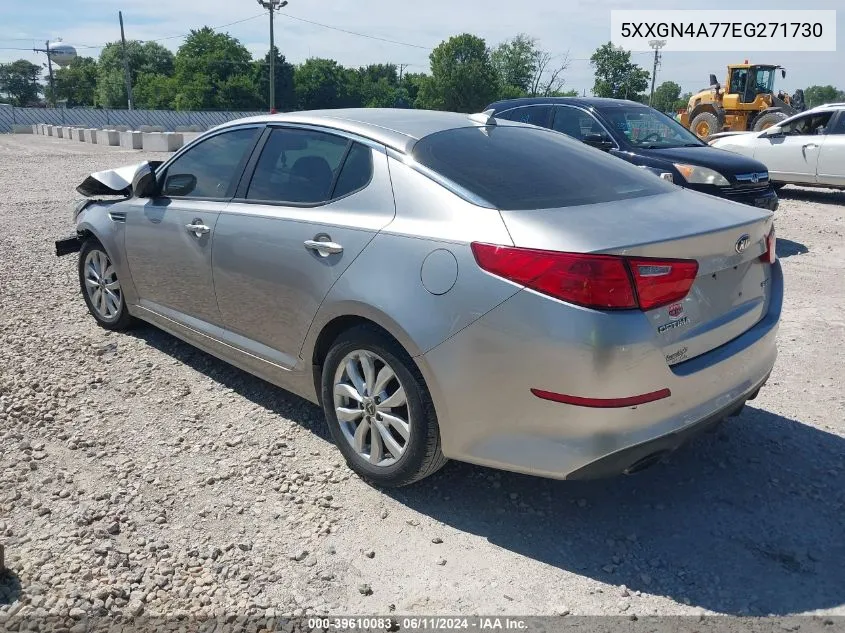 2014 Kia Optima Ex VIN: 5XXGN4A77EG271730 Lot: 39610083