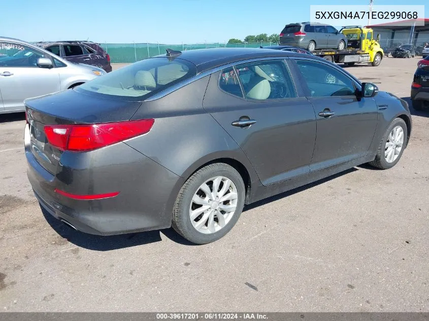 2014 Kia Optima Ex VIN: 5XXGN4A71EG299068 Lot: 39617201