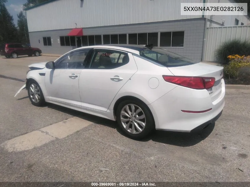 2014 Kia Optima Ex VIN: 5XXGN4A73EG282126 Lot: 39669081