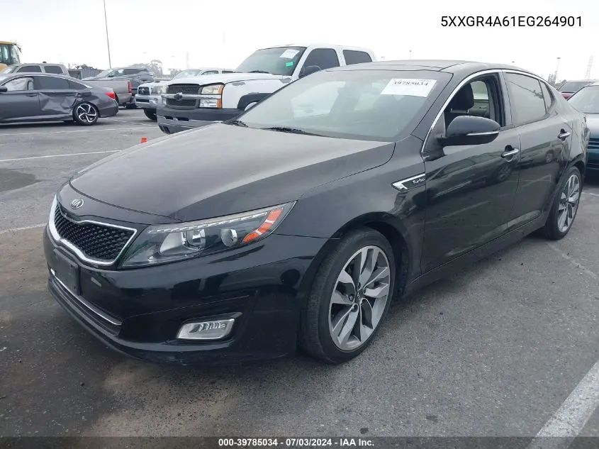 2014 Kia Optima Sx Turbo VIN: 5XXGR4A61EG264901 Lot: 39785034