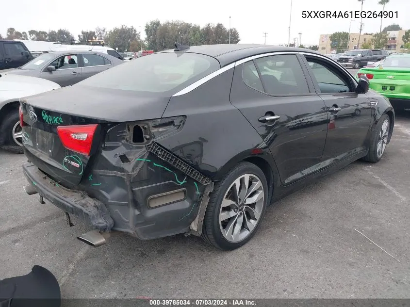 2014 Kia Optima Sx Turbo VIN: 5XXGR4A61EG264901 Lot: 39785034