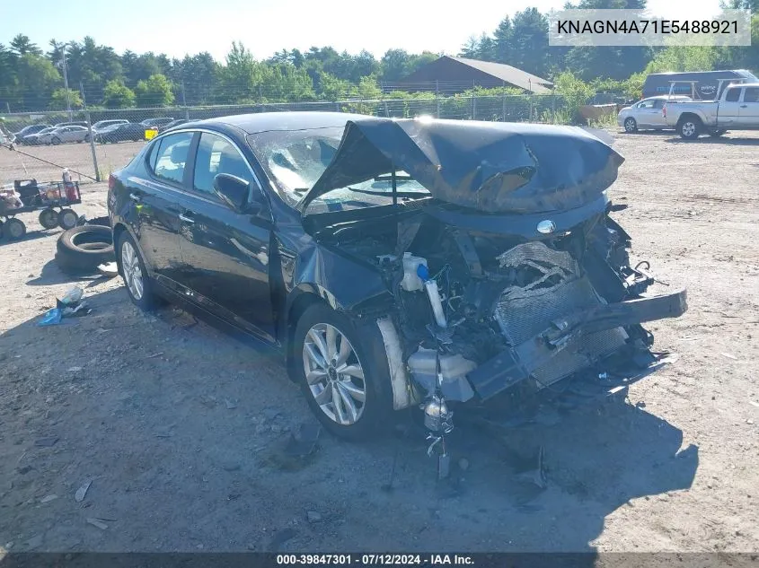 KNAGN4A71E5488921 2014 Kia Optima Ex