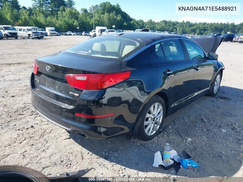 KNAGN4A71E5488921 2014 Kia Optima Ex