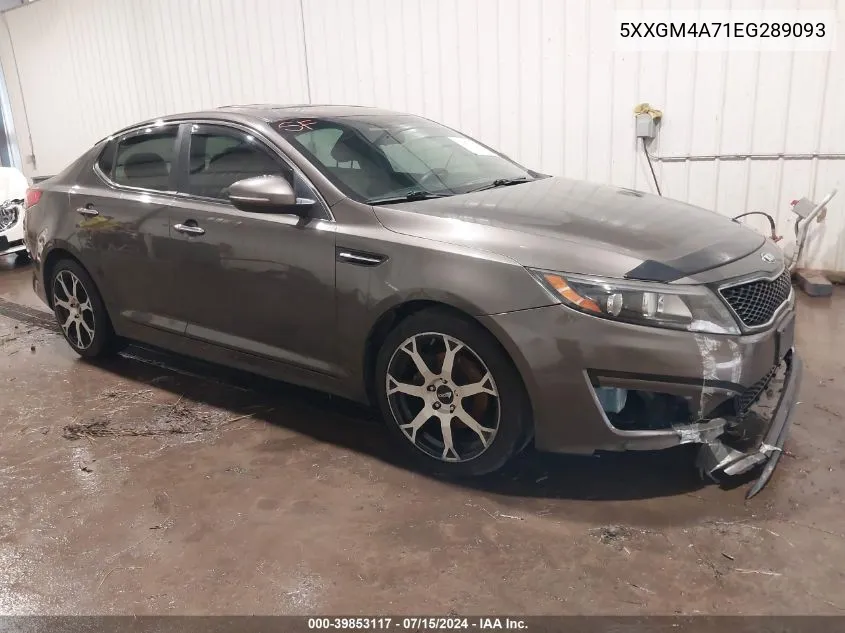 2014 Kia Optima Lx VIN: 5XXGM4A71EG289093 Lot: 39853117