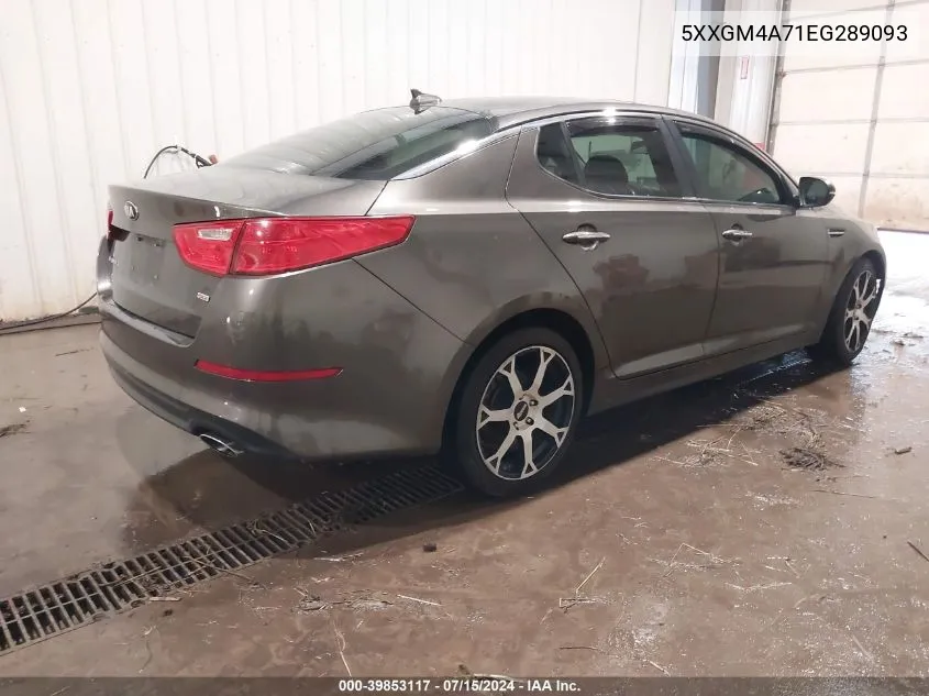 5XXGM4A71EG289093 2014 Kia Optima Lx