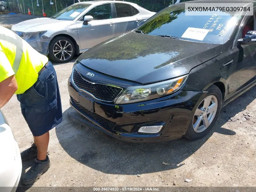 5XXGM4A79EG309784 2014 Kia Optima Lx