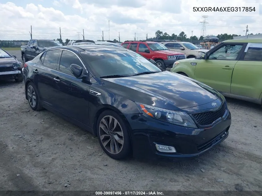 5XXGR4A6XEG317854 2014 Kia Optima Sx Turbo