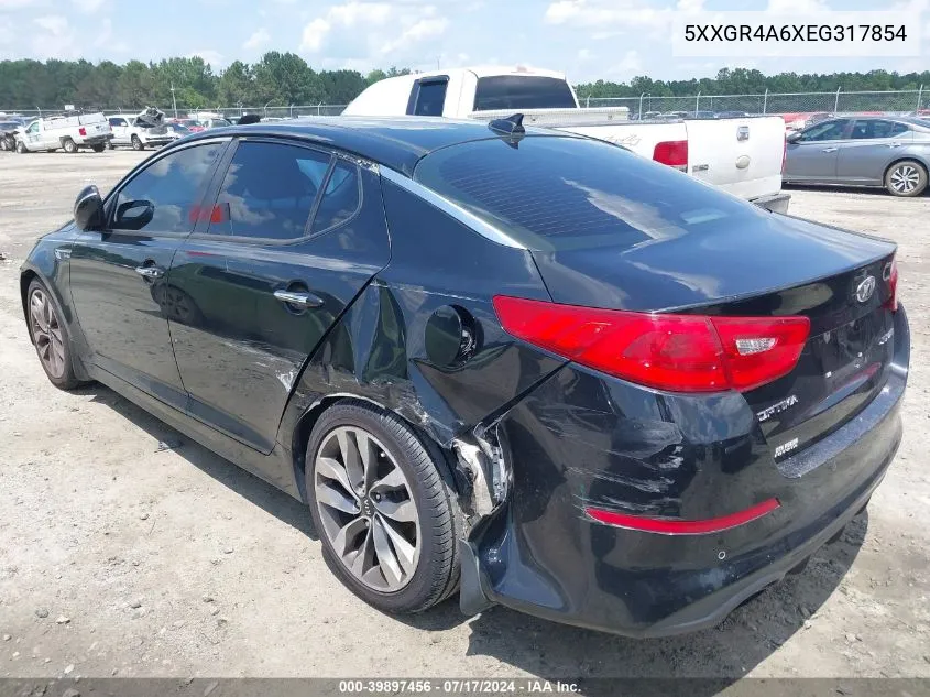 5XXGR4A6XEG317854 2014 Kia Optima Sx Turbo