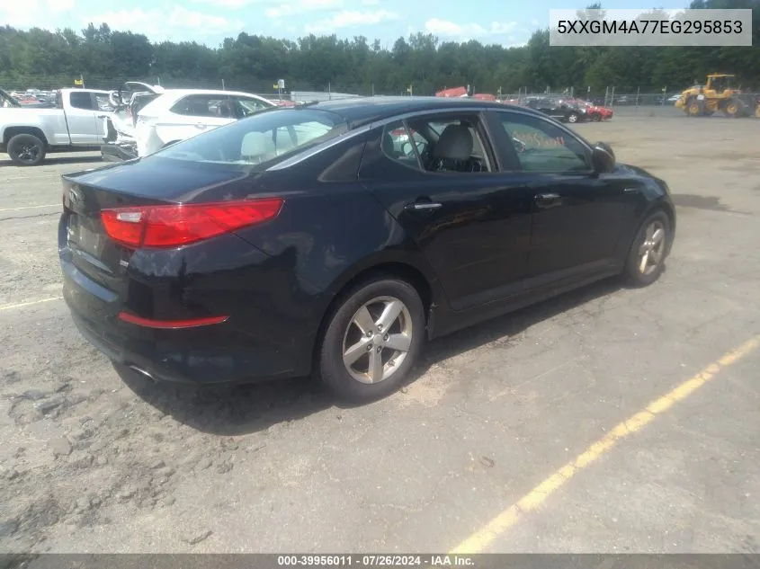 2014 Kia Optima Lx VIN: 5XXGM4A77EG295853 Lot: 39956011