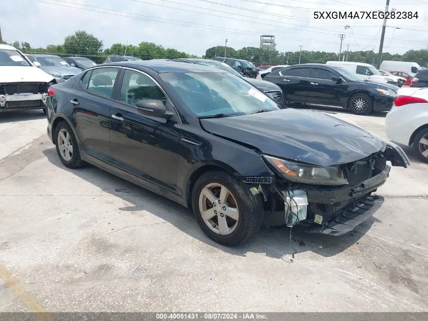 2014 Kia Optima Lx VIN: 5XXGM4A7XEG282384 Lot: 40051431