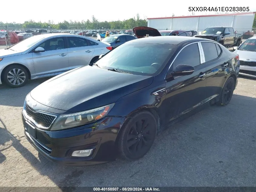 5XXGR4A61EG283805 2014 Kia Optima Sx Turbo