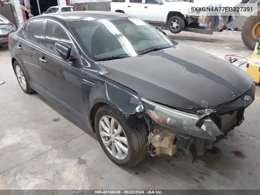 5XXGN4A77EG327391 2014 Kia Optima Ex