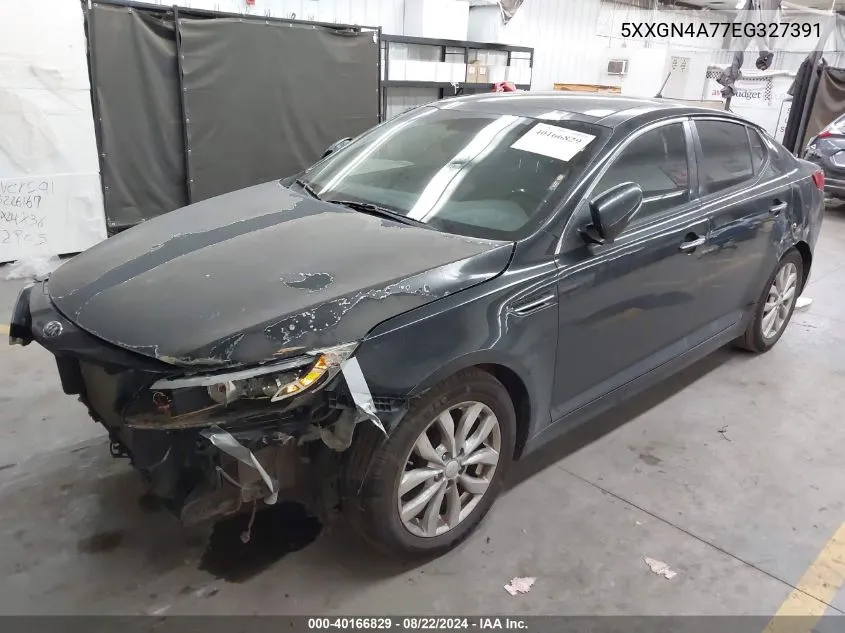 2014 Kia Optima Ex VIN: 5XXGN4A77EG327391 Lot: 40166829