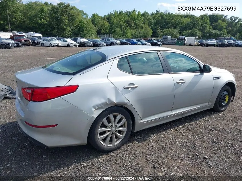 2014 Kia Optima Lx VIN: 5XXGM4A79EG327699 Lot: 40176864