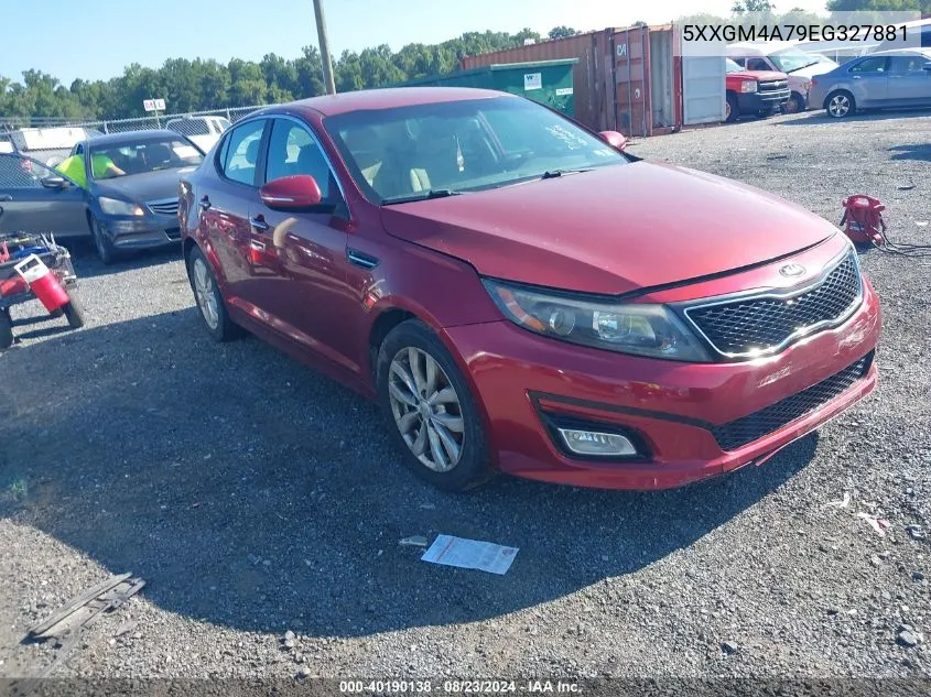 2014 Kia Optima Lx VIN: 5XXGM4A79EG327881 Lot: 40190138