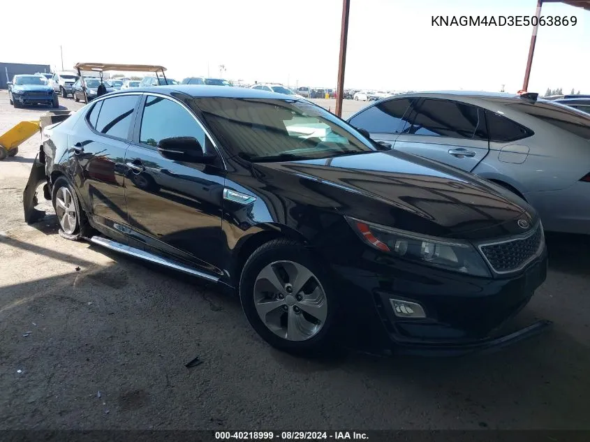 KNAGM4AD3E5063869 2014 Kia Optima Hybrid Lx