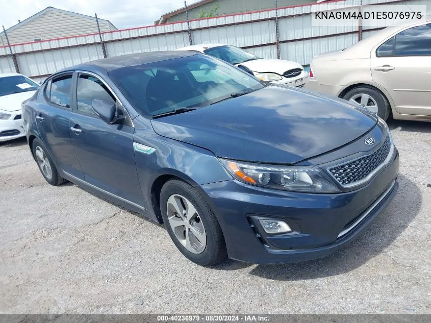 KNAGM4AD1E5076975 2014 Kia Optima Hybrid Lx