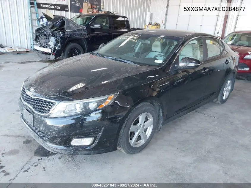 5XXGM4A7XEG284877 2014 Kia Optima Lx