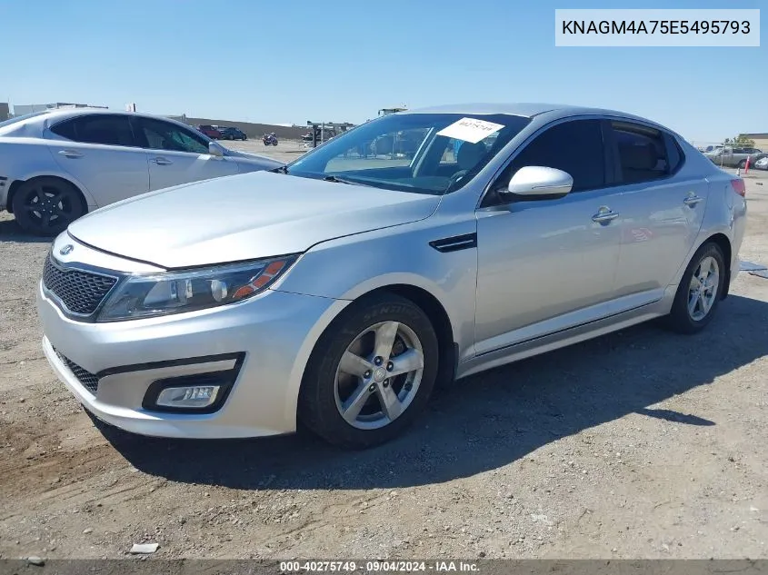 KNAGM4A75E5495793 2014 Kia Optima Lx