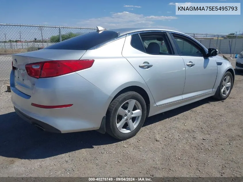 KNAGM4A75E5495793 2014 Kia Optima Lx