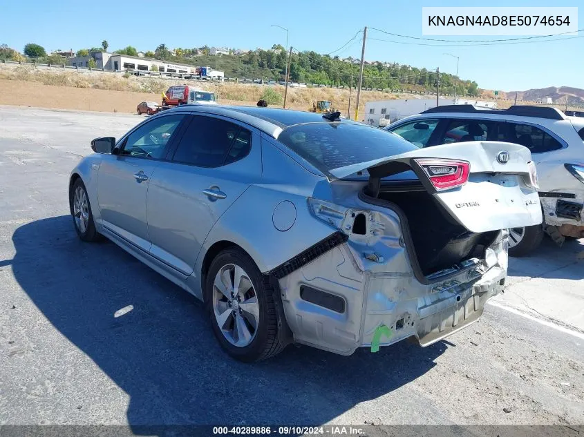 KNAGN4AD8E5074654 2014 Kia Optima Hybrid Ex