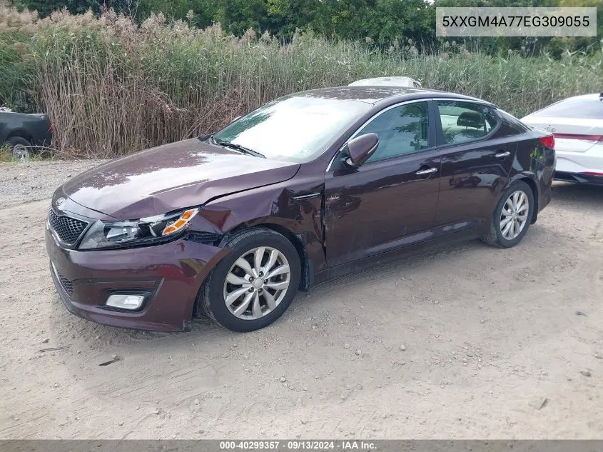 2014 Kia Optima Lx VIN: 5XXGM4A77EG309055 Lot: 40299357