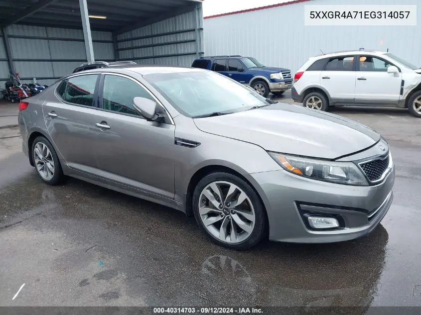 2014 Kia Optima Sx VIN: 5XXGR4A71EG314057 Lot: 40314703