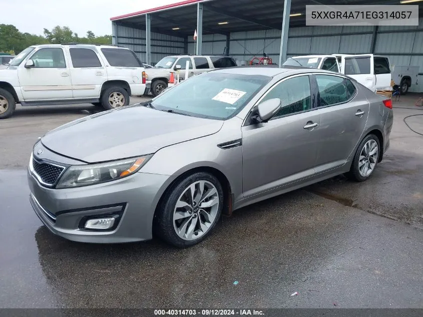 2014 Kia Optima Sx VIN: 5XXGR4A71EG314057 Lot: 40314703