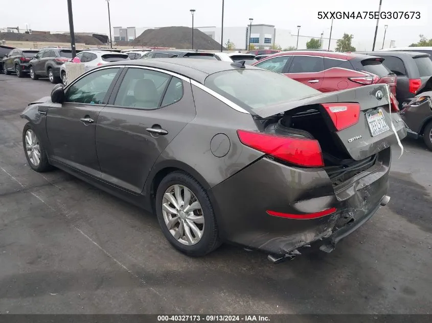 2014 Kia Optima Ex VIN: 5XXGN4A75EG307673 Lot: 40327173