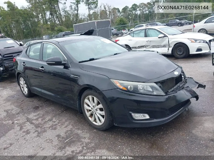 5XXGN4A71EG268144 2014 Kia Optima Ex