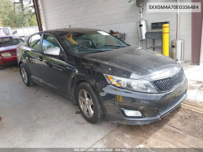 5XXGM4A70EG336484 2014 Kia Optima Lx