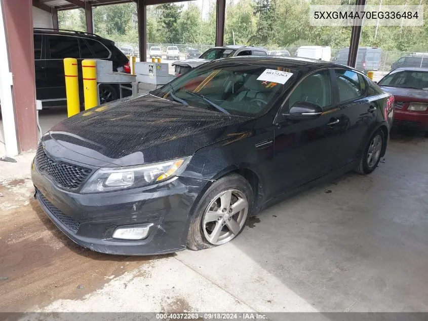 5XXGM4A70EG336484 2014 Kia Optima Lx