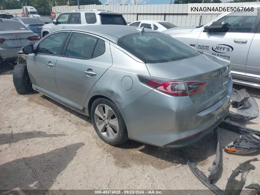 KNAGN4AD6E5067668 2014 Kia Optima Hybrid Ex