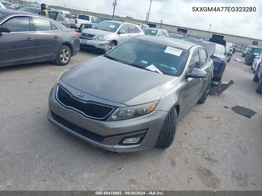 2014 Kia Optima Lx VIN: 5XXGM4A77EG323280 Lot: 40415693