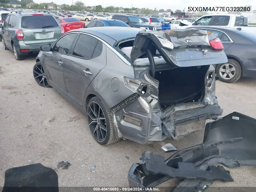 5XXGM4A77EG323280 2014 Kia Optima Lx