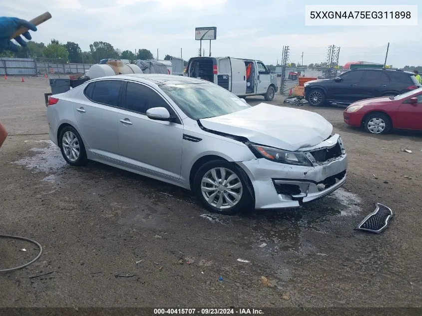 5XXGN4A75EG311898 2014 Kia Optima Ex