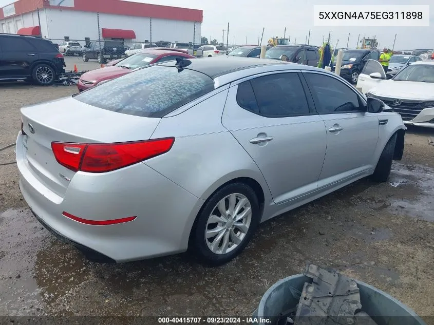 5XXGN4A75EG311898 2014 Kia Optima Ex