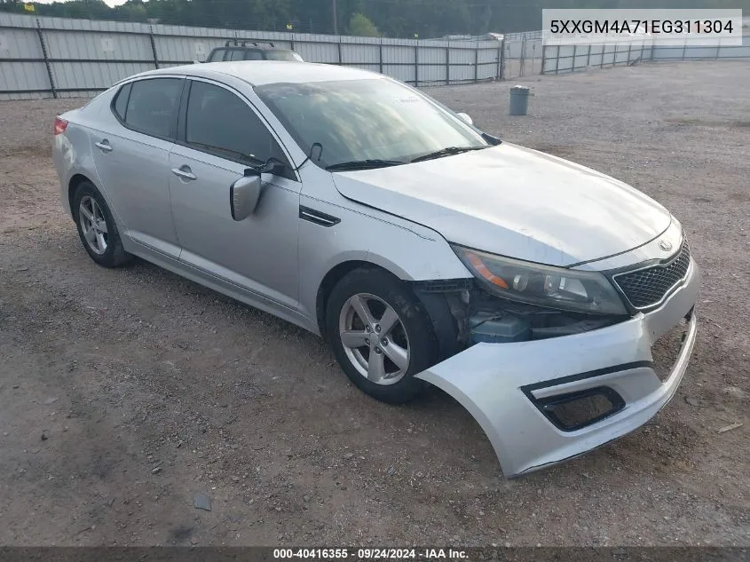 5XXGM4A71EG311304 2014 Kia Optima Lx