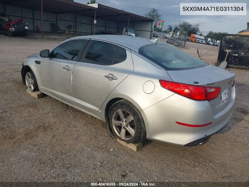 5XXGM4A71EG311304 2014 Kia Optima Lx