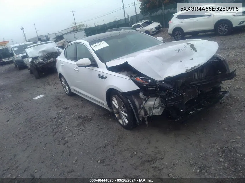 5XXGR4A66EG280916 2014 Kia Optima Sxl Turbo