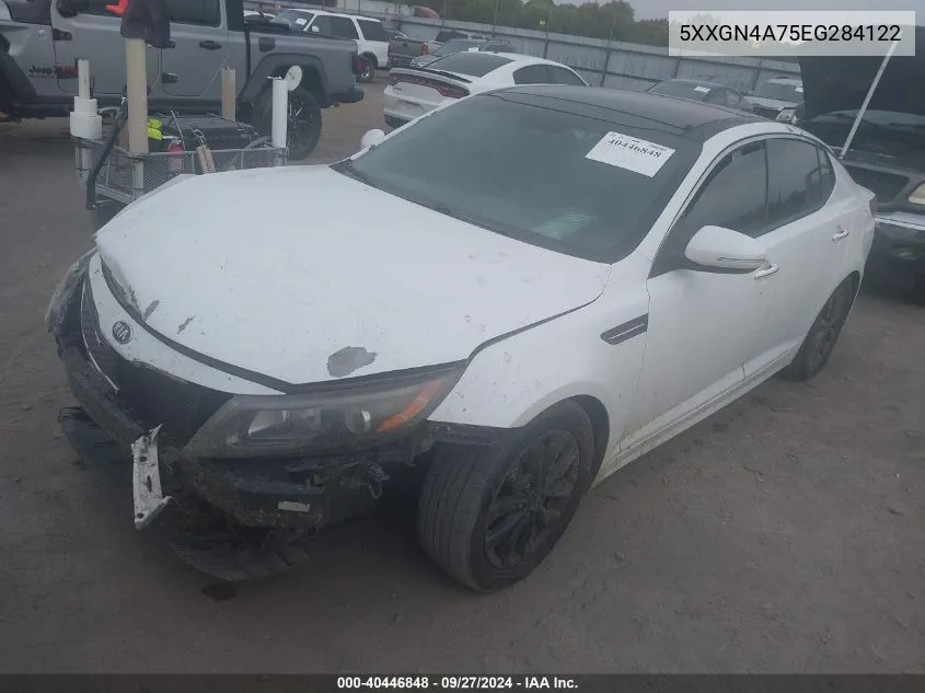 2014 Kia Optima Ex VIN: 5XXGN4A75EG284122 Lot: 40446848