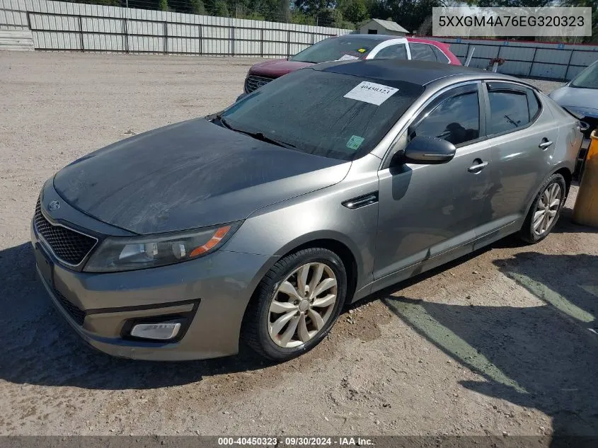 5XXGM4A76EG320323 2014 Kia Optima Lx