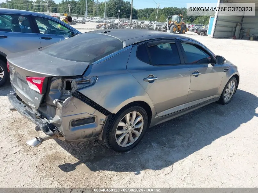 5XXGM4A76EG320323 2014 Kia Optima Lx