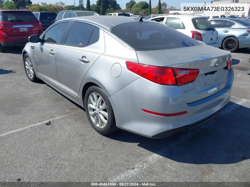 2014 Kia Optima Lx VIN: 5XXGM4A73EG326323 Lot: 40463304