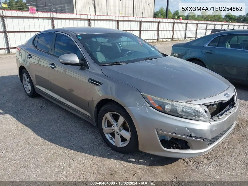 5XXGM4A71EG254862 2014 Kia Optima Lx