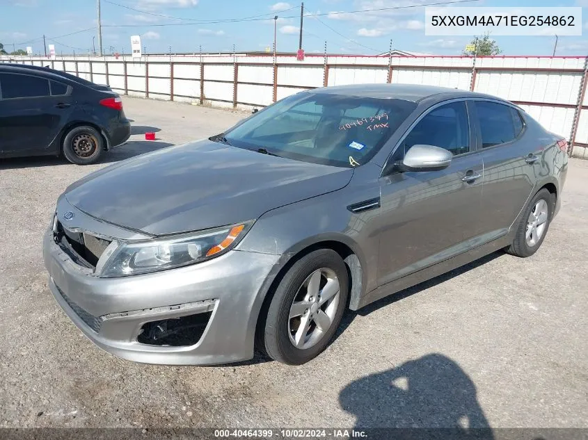 5XXGM4A71EG254862 2014 Kia Optima Lx