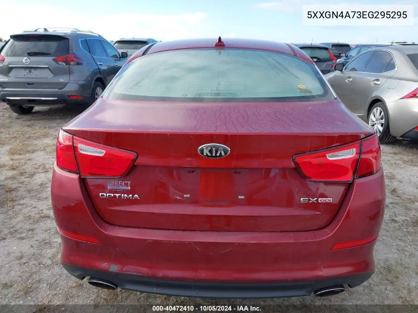 5XXGN4A73EG295295 2014 Kia Optima Ex