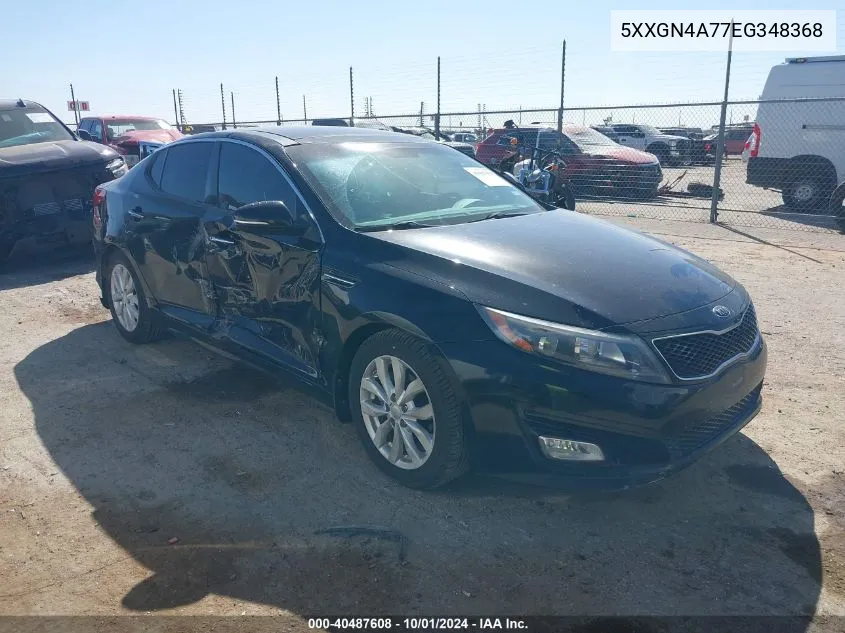 5XXGN4A77EG348368 2014 Kia Optima Ex